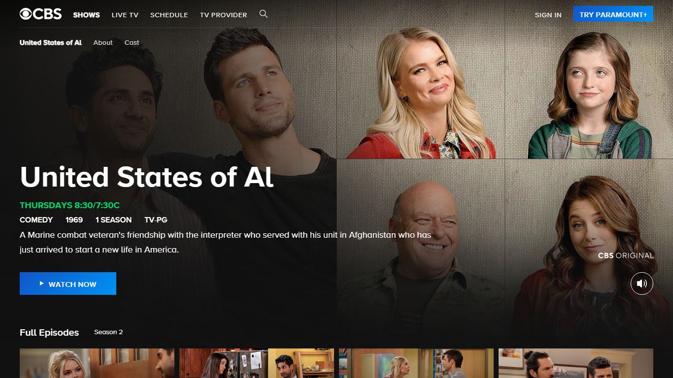United States of Al (Official Site) Watch on CBS
